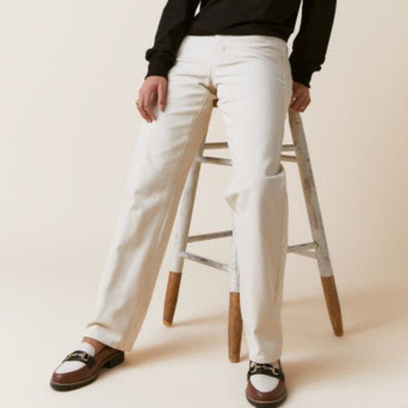 Francesca’s Harper Heritage Straight Leg Denim | NWT | Women’s 27 Natural - Picture 1 of 5